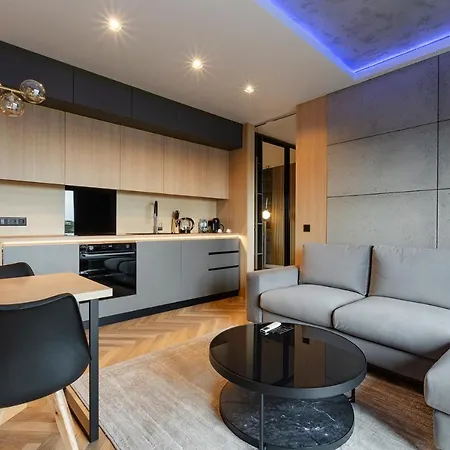Sky Home- Wood Penthouse -Manufaktura, Parking, Klimatyzacja, Dostep Na Kod Lodz  Exterior photo