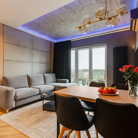 Sky Home- Wood Penthouse -Manufaktura, Parking, Klimatyzacja, Dostep Na Kod Lodz  Exterior photo